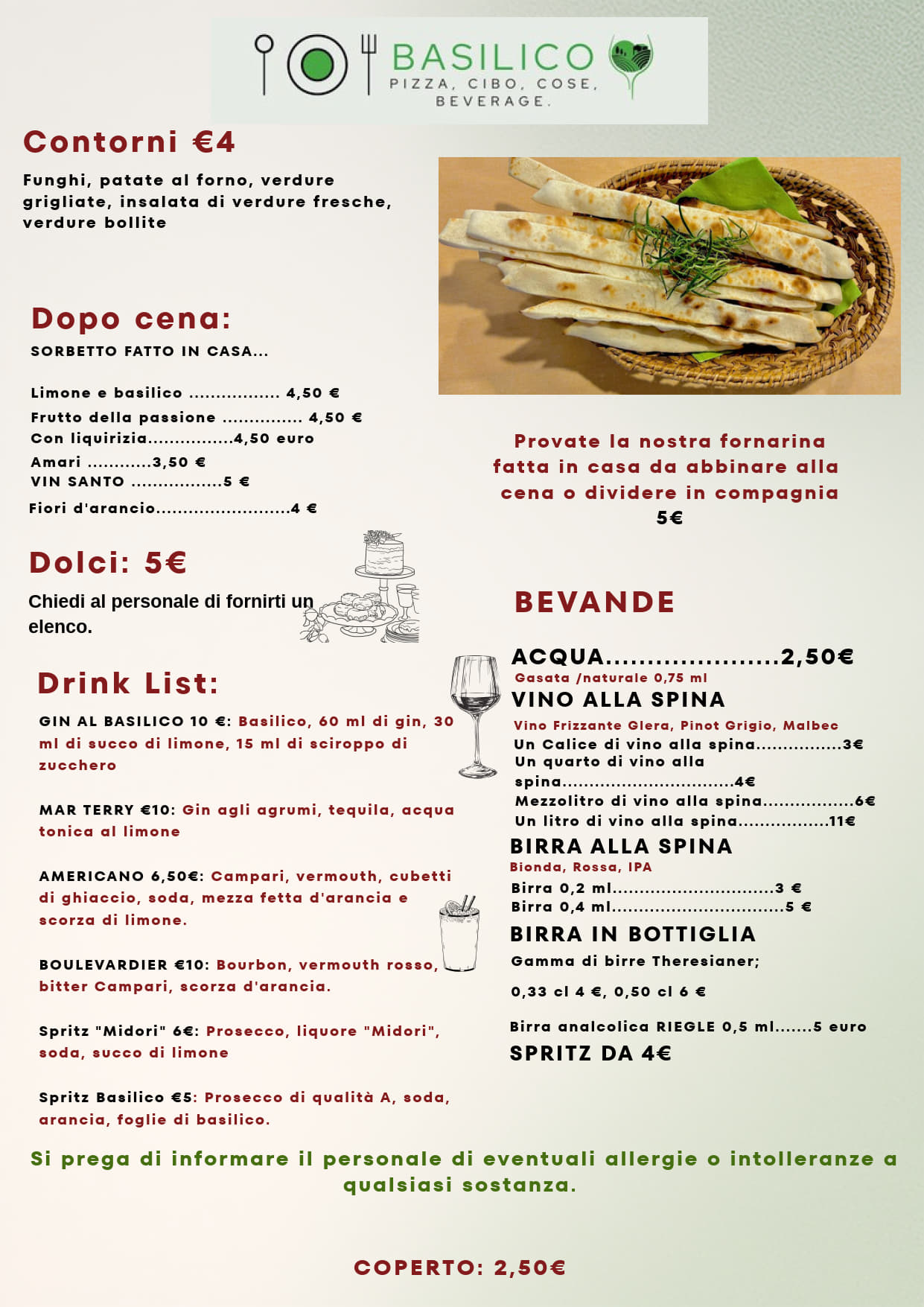 Verde Menù Pizzeria Giocoso_Italiano_2